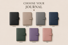 The Signature Leather Life Planner – All-in-One Journal & Organizer